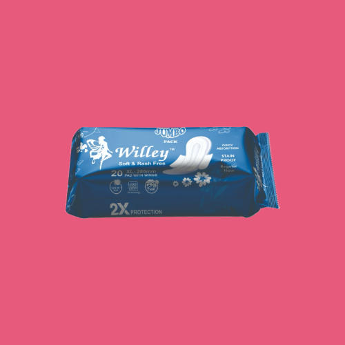 Willey Super Soft & Dry Straight Regular 18 Pack